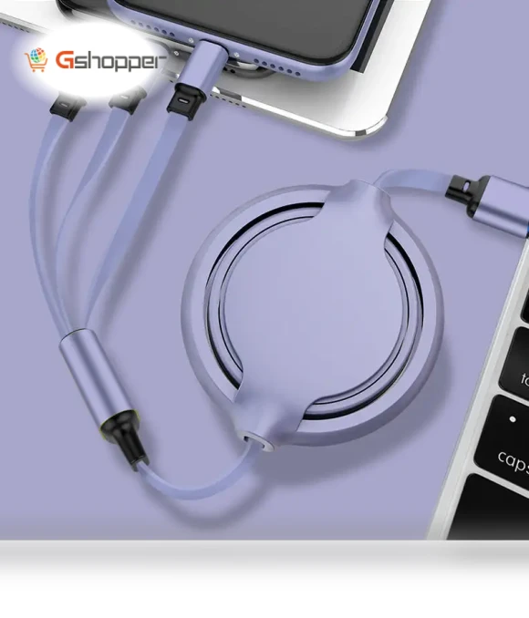 Retractable 3 in 1 Charging Cable — Charging Solutions