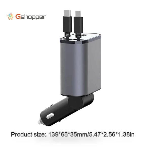 Retractable Car Charger — Vehicle Power Solutions