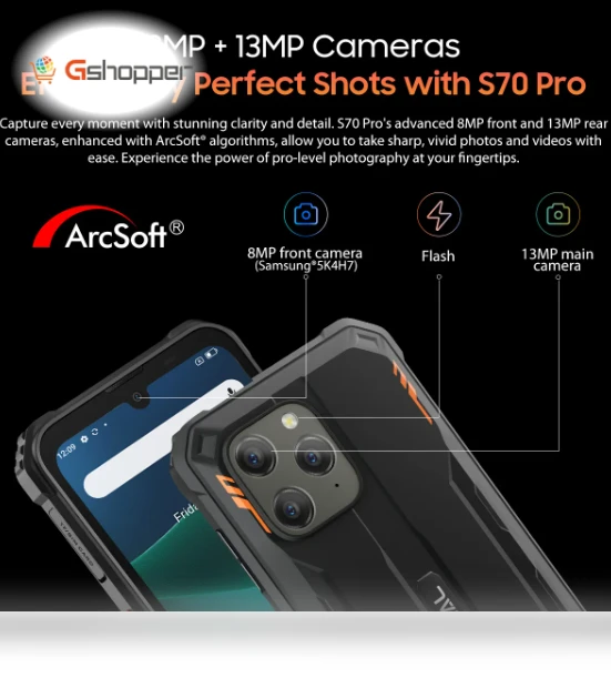 Rugged Smartphone — Screen Protectors, OSCAL