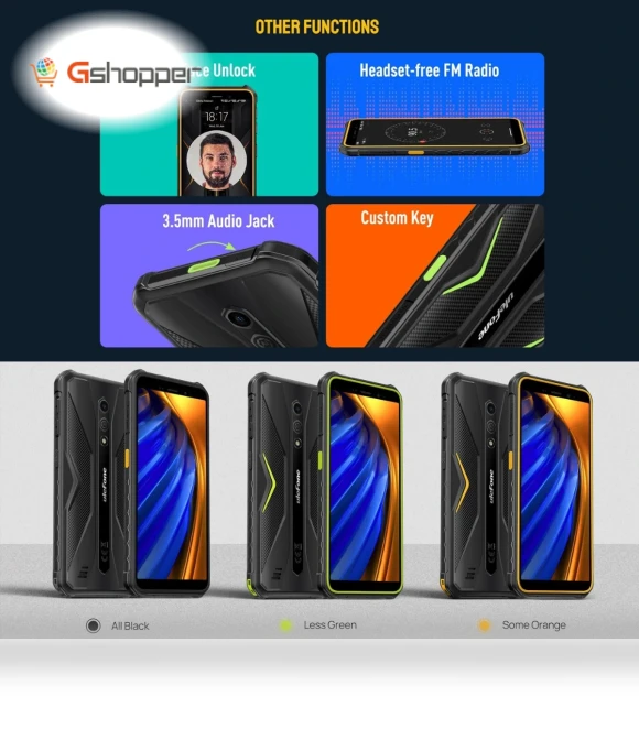 Rugged Smartphone — Screen Protectors, Ulefone