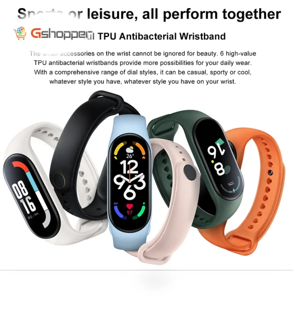 Smart Fitness Wristband — Fitness Bands, Xiaomi