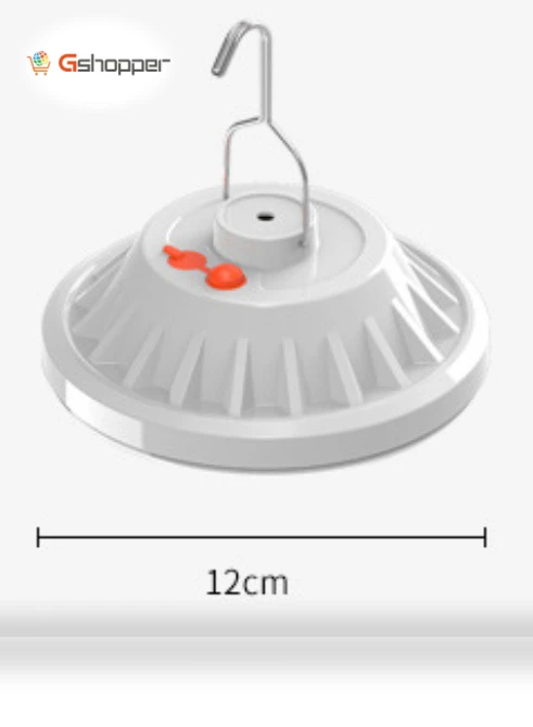 Solar Rechargeable LED UFO Lights — Outdoor Umbrella Lighting
