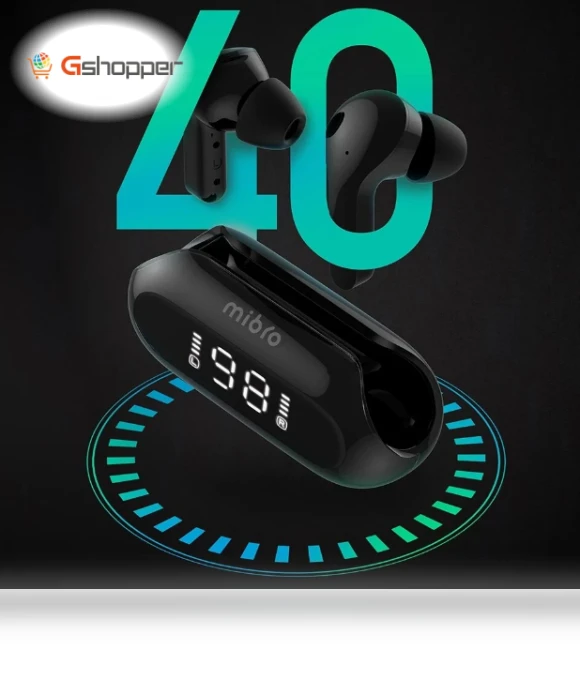 TWS Earphone with LED Power Display — In-Ear Headphones, Mibro