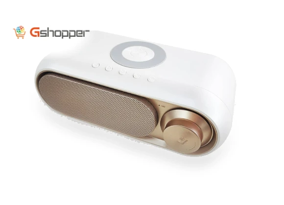 Wireless Charging Speaker Clock — Clock Radios