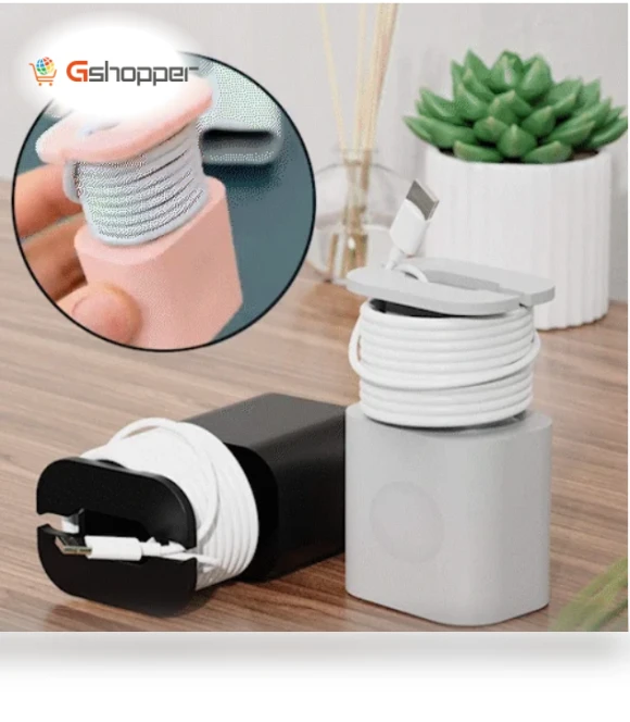 2 In 1 Silicone Charger Protector — Gadget Essentials