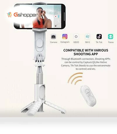 3-Axis Smartphone Gimbal Stabilizer — Steady Shots, Funsnap