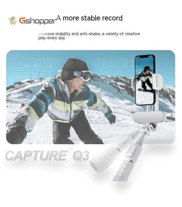 3-Axis Smartphone Gimbal Stabilizer — Steady Shots, Funsnap