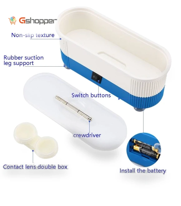 3-in-1 Glasses Cleaning Machine — Cleaning & Care