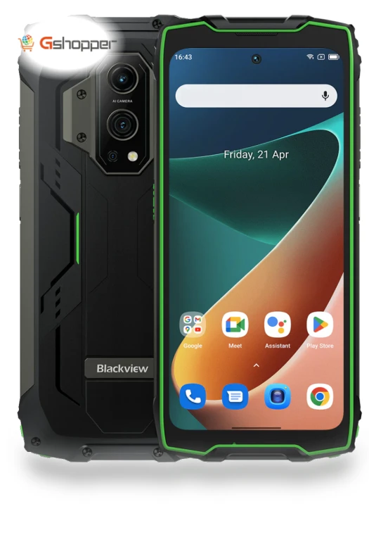 6.7-Inch 12+256GB 120Hz Display Ruggedized Smartphone — Screen Protectors, Blackview