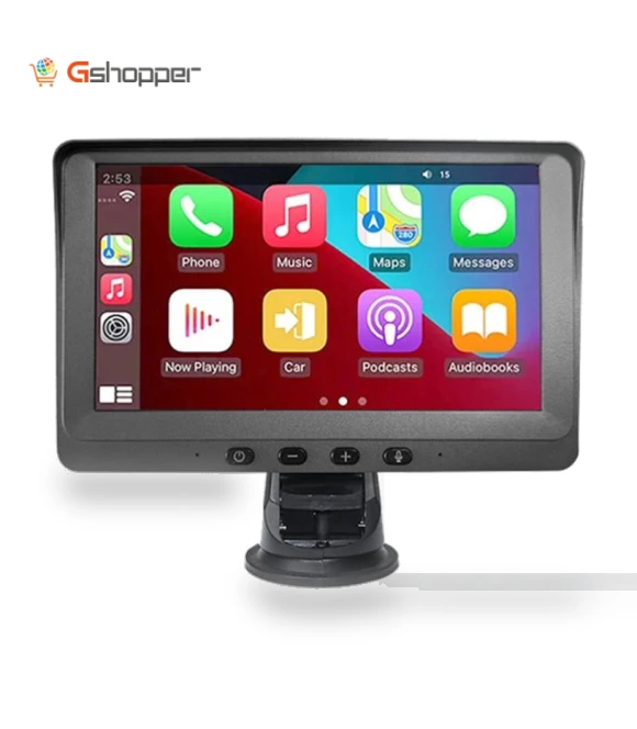 7-inch Wireless CarPlay Car Navigator with Dual Camera — Car Accessories & Gadgets