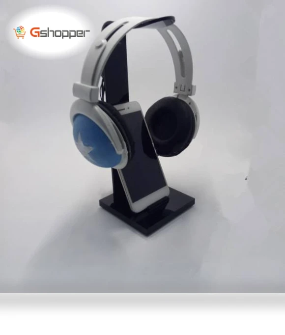 Acrylic Headphone Display Rack — Stands & Hangers