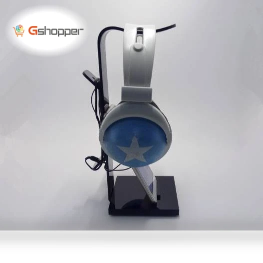 Acrylic Headphone Display Rack — Stands & Hangers