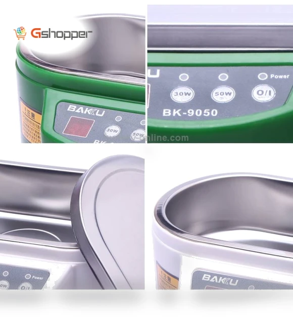 Adjustable Digital Display Ultrasonic Cleaning Machine — Ultrasonic Cleaners, BAKU
