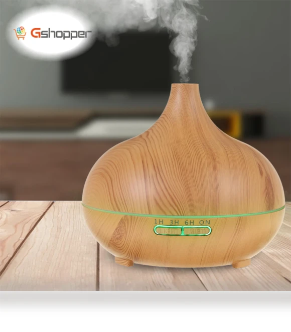 Aroma Air Humidifier with LED Lights — Air Moisturizers