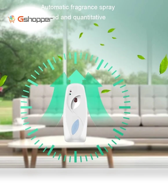 Automatic Fragrance Sprayer with Light-Sensing and Scheduling — Spray