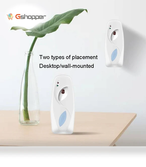 Automatic Fragrance Sprayer with Light-Sensing and Scheduling — Spray