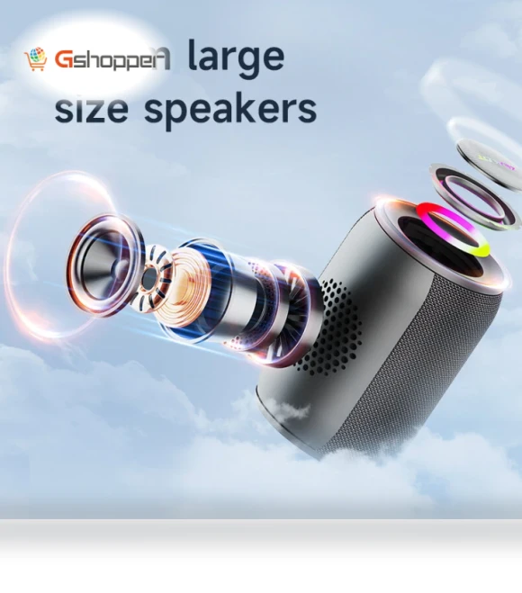 Bluetooth Speaker with RGB Light — Portable Audio Solutions, ZEALOT