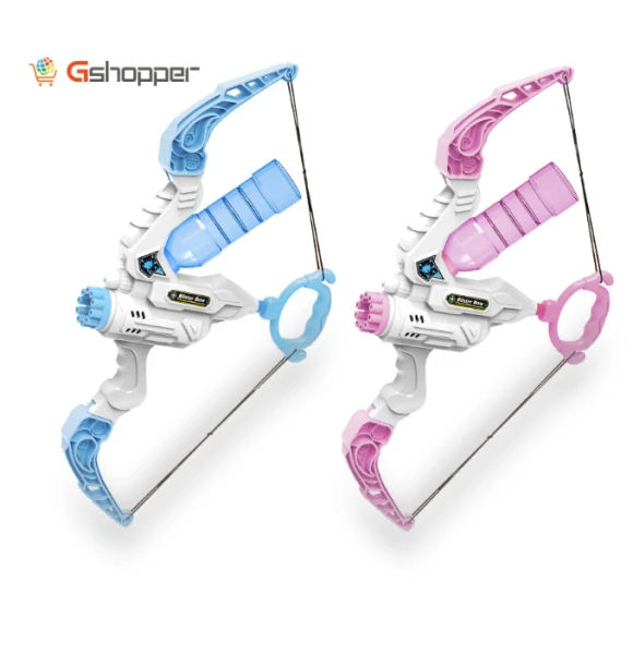Bubble Bow and Arrow Water Gun Two-in-One Electric Light Bubble Machine — Two-Way Radios for Kids, Douyin