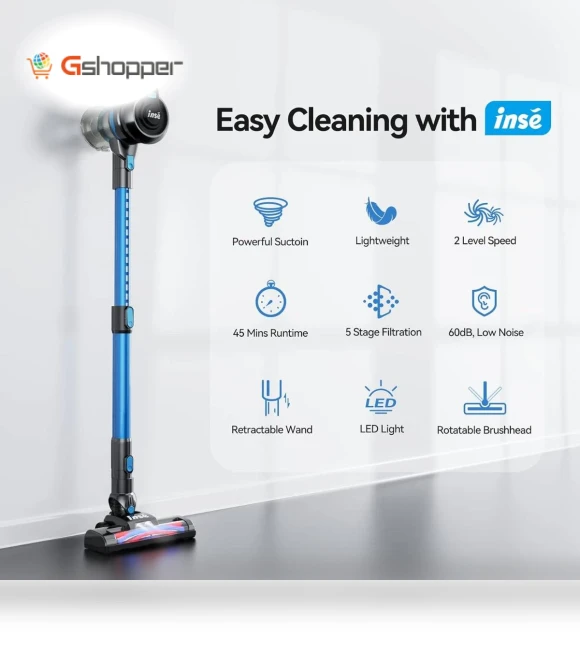 Cordless Vacuum — Vacuums, INSE