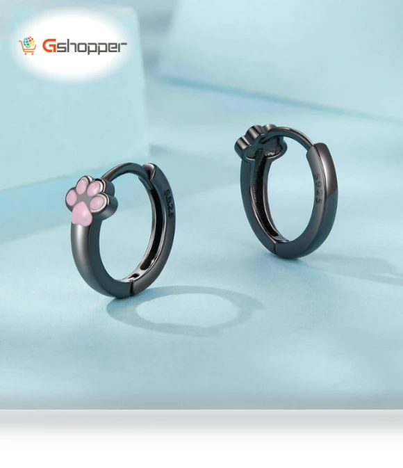 Cute Cat Claw Earrings — Drop & Dangle