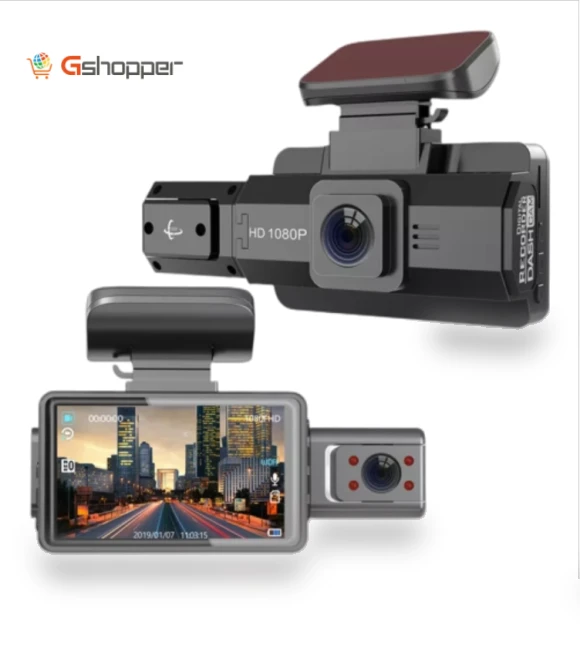 Dual Camera HD Infrared Night Vision Car Recorder — Dashboard Cameras
