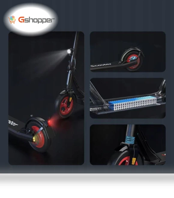 Folding City Electric Scooter — Push Scooters