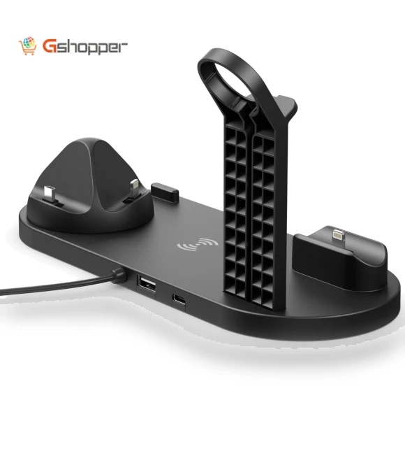 Four-in-one Mobile Phone Wireless Charging Base — Power Hubs