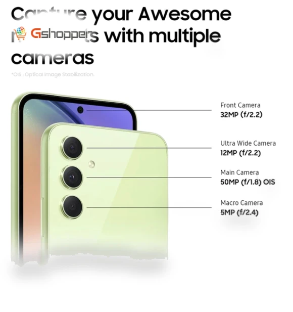 Galaxy A54 5G Smartphone — Mobile Devices & Accessories, Samsung