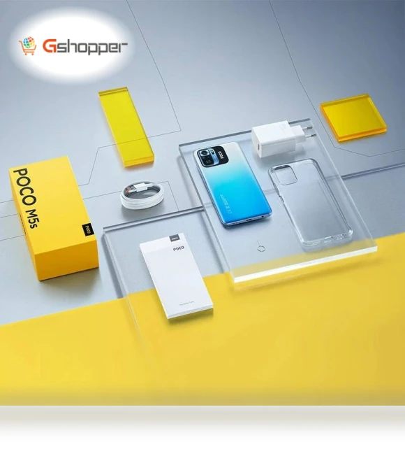 Global Version Smartphone with 64MP Quad Camera — Selfie Lights, POCO