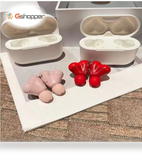 Heart-shaped Wireless Headphones — In-Ear Headphones