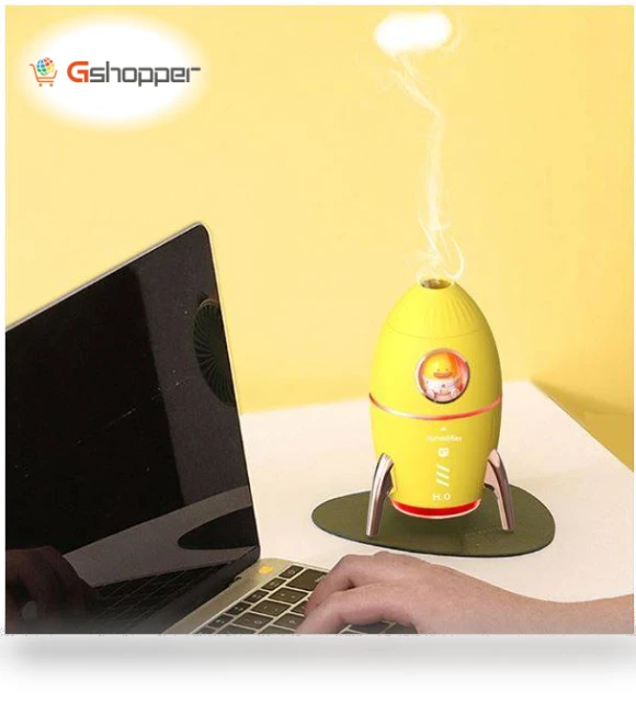 Jellyfish Fog Ring Night Light Humidifier — Air Moisturizers, Aike family