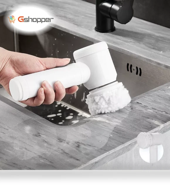 Kitchen Accessories Set Electric Cleaning Brush — Cleaning Brushes