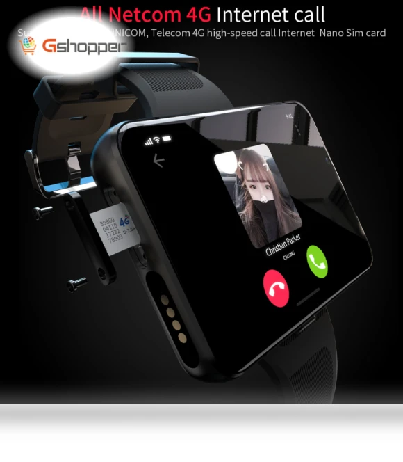 Large Screen Mobile Phone Watch — Smartwatches, LOKMAT