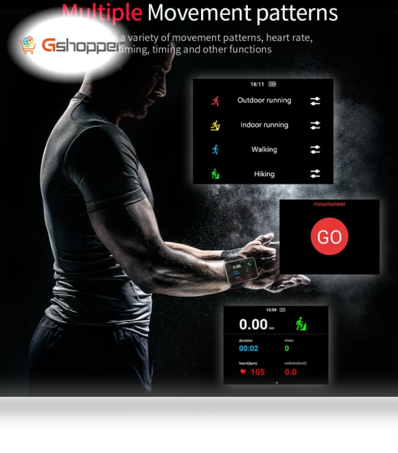 Large Screen Mobile Phone Watch — Smartwatches, LOKMAT