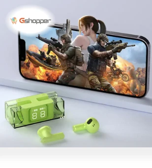 LED Display Bluetooth 5.3 Earbuds — In-Ear Headphones
