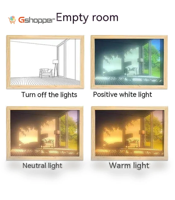 Light Painting Decorative Piece — Creative Lighting Solutions