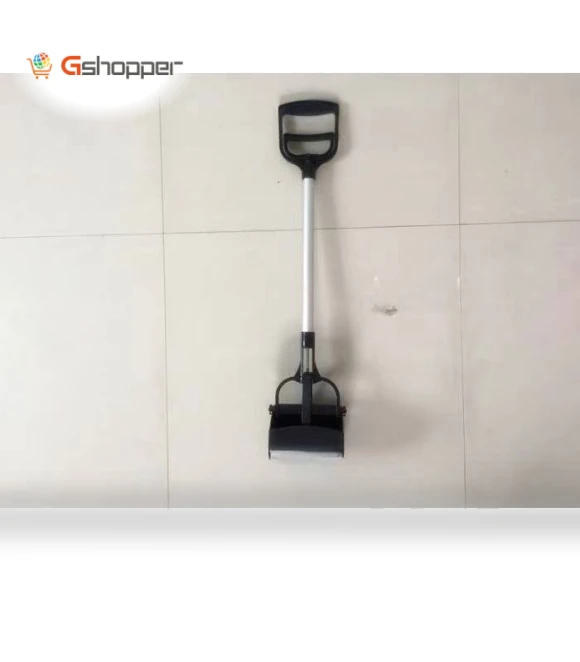 Long-Handle Spring Action Pet Feces Pooper Scooper — Scoops