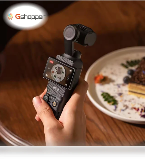 Pocket Camera Three-Axis Gimbal Stabilizer — Steady Shots, DJI