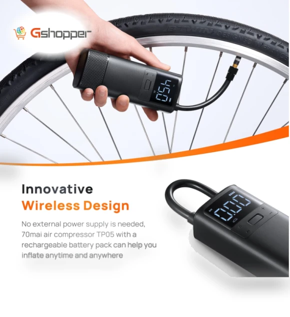 Portable Air Compressor — Portable, 70mai
