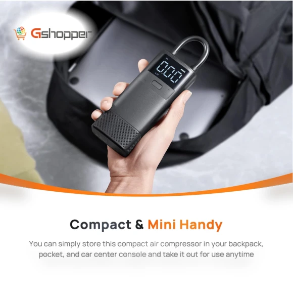 Portable Air Compressor — Portable, 70mai