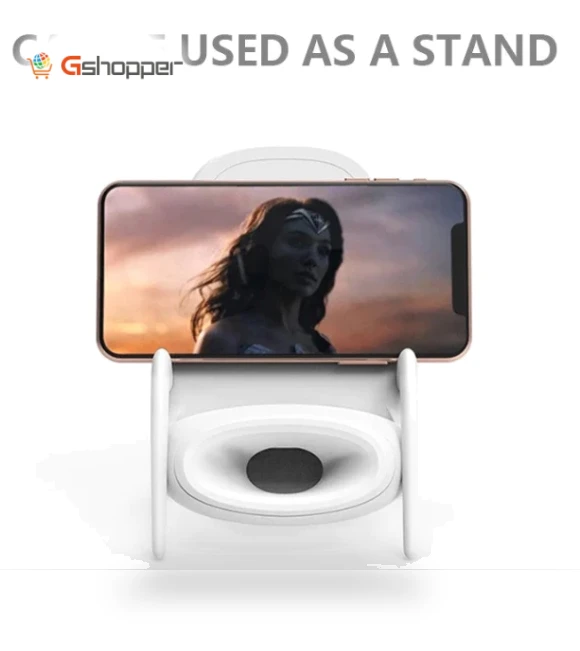 Portable Mini Chair Wireless Charger with Speaker — Portable Audio Solutions