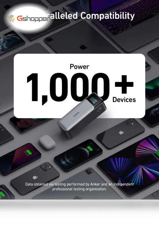 Power Bank with USB-C to Lightning Cable — Mobile Power Solutions, Anker
