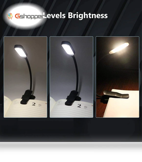 Rechargeable 7 LED Book Light with Touch Switch — Book Lights