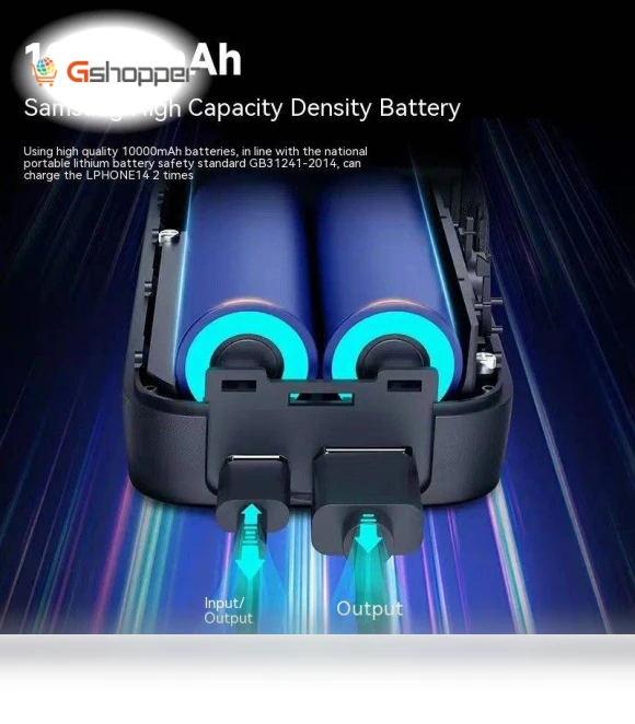 Retractable Power Bank Battery Charger for GoPro — Battery Chargers, Taixun