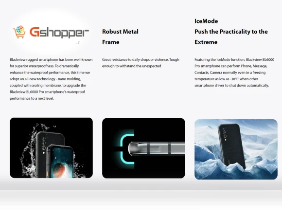Ruggedized Smartphone — Network Phones, Blackview