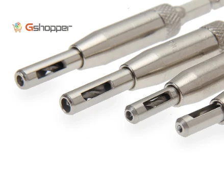 Self Centering Hinge Drill Bit Set — Boring