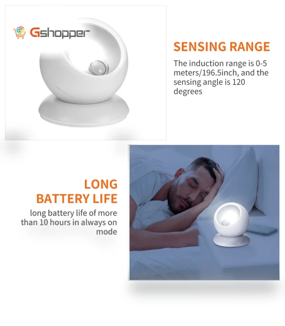 Set of 5 Motion Activated Bionic Portable Lights — Tap Lights