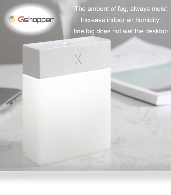 Silent Night Light Desktop Humidifier — Air Moisturizers