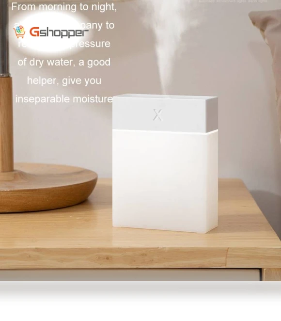 Silent Night Light Desktop Humidifier — Air Moisturizers