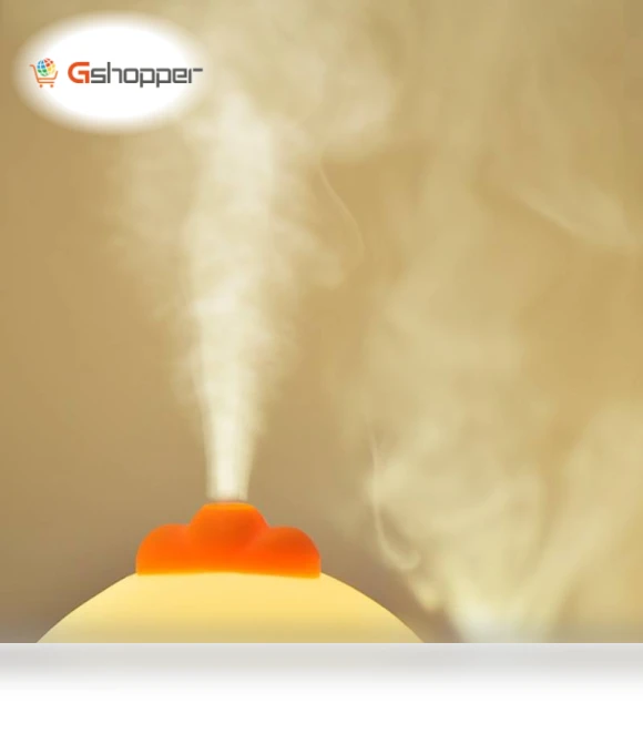 Small USB Plug-in Home Aromatherapy Night Light Humidifier — Air Moisturizers